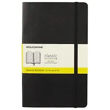 Купить Книга для записей Moleskin Classic Soft Expended Large, чёрная, 200 листов, А5 — Фото №1