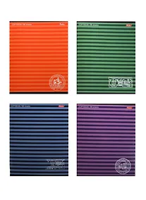 Купить Тетрадь в линейку Hatber, "Полосочки", 96 листов, в ассортименте — Фото №1