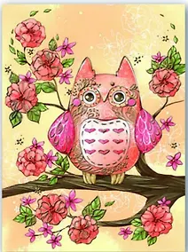Купить Записная книжка, Феникс+ А6 (110*150мм) 160стр. Сова 38880 — Фото №1
