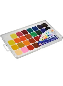 Купить Краски акварельные "Классика", 32  цветов, Луч — Фото №1