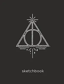 Купить Скетчбук. Гарри Поттер. Дары Смерти (162х210 мм, на навивке, 40 л., плотность бумаги 160 гр.) — Фото №1