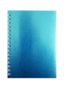 Купить Записная книжка А6 80л кл. "METALLIC" обл. мятн.бумвинил, гребень — Фото №1