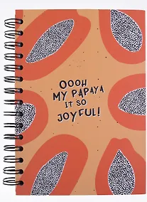 Купить Тетрадь в клетку Be Smart, "Fruits. Папайя", 120 листов — Фото №1