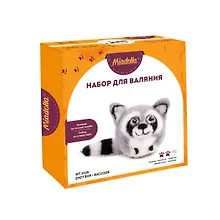 Купить Набор для валяния "Miadolla" "Енот Еня" (WT-0126) — Фото №1