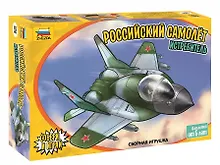 Купить Сборная модель ЗВЕЗДА, Самолет Российский истребитель из пластмассы 5210 — Фото №1