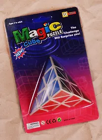 Купить Игра, Головоломка, Пирамида голограмма 10см в блистере 12-01561-101BL — Фото №1