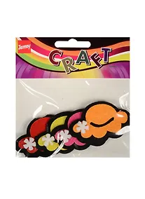 Купить Набор для творчества Вырубки из фетра 2-х слойные, шляпки, 4шт — Фото №1