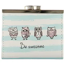 Купить Кошелек с застёжкой Совы Be awesome (PU) (10×9) (блистер) (12-11592-ZY-8) — Фото №1