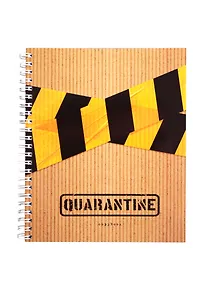 Купить Тетрадь в клетку «Осторожно, тетрадь!»‎, А5, 96 листов — Фото №1