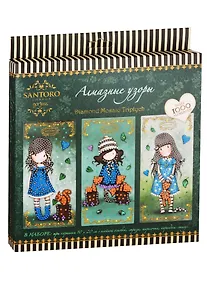 Купить Алмазная мозаика. Триптих Santoro. Diamond Mosaic Triptych — Фото №1