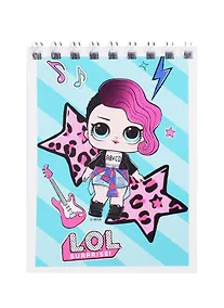 Купить Блокнот А7 40л кл. "LOL" спираль, полн. УФ-лак — Фото №1