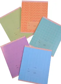 Купить Тетрадь в линейку Unnika, "Однотонный орнамент (линия)", 12 листов, в ассортименте — Фото №1