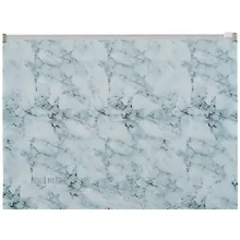 Купить Папка на молнии А4 "Hello marble" с расширением — Фото №1