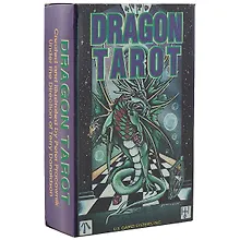 Купить Таро Аввалон, Dragon Tarot Таро Дракона (карты+инструкция на англ. яз.) (коробка) (ПИ) — Фото №1