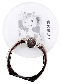 Купить Держатель-кольцо для телефона Аниме Девушка с ушками (Сёдзё) (металл) (коробка) — Фото №1