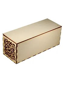 Купить Чайная коробка-шкатулка большая Веточки (266х96х96) (162804) (игрушка из дерева) (Полноцвет) — Фото №1