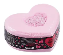 Купить Бомбочка для ванны с солью и шиммером Love bomb pink (250г) (B14B001) — Фото №1