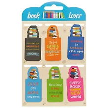 Купить Магнитные закладки «Book lover», 6 штук — Фото №1