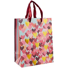 Купить Пакет А5 23*18*10 "Color Hearts" жен., бум.мат.ламинат — Фото №1