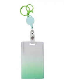 Купить Бейдж "Soft gradient", рулетка, пластик, ассорти — Фото №1