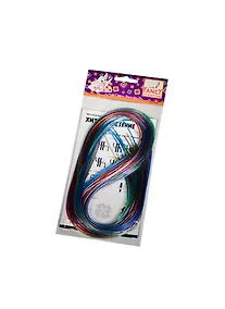 Купить Набор д/творчества FANCY Нити для плетения "Металлик" в блистере FD020017 — Фото №1