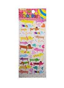 Купить Набор для творчества Наклейки Lucky day собаки таксы, LK-B14 — Фото №1