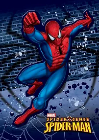 Купить Алфавитная книга А7 "Spider-man" выб.УФлак, вырубн.фигурка, Disney — Фото №1