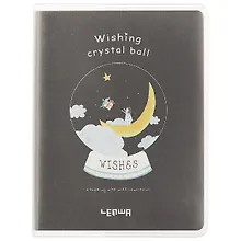 Купить Записная книжка «Wishing crystal ball», 80 листов, А7 — Фото №1
