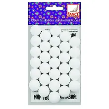 Купить ACTION! Fancy Набор шариков из пенопласта, d=20 мм, 30 шт., в блист. FD030009 — Фото №1