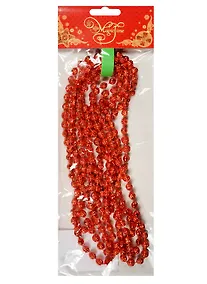 Купить Новогодняя гирлянда Бусы (270см) красный маскарад — Фото №1