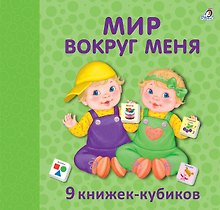 Купить Мир вокруг меня. 9 книжек-кубиков — Фото №1