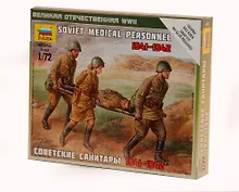 Купить Сборная модель ЗВЕЗДА,Советские санитары (1:72) 6152 — Фото №1