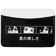 Купить Чехол для карточек горизонтальный Аниме Лица — Фото №1