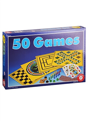 Настольная игра 50 Games games games настольная игра скраббл классический
