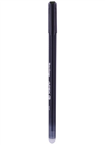 Ручка гелевая сo стир.чернилами черная Apex E 0.5мм, ручка гелевая berlingo techno gel черная 0 5мм