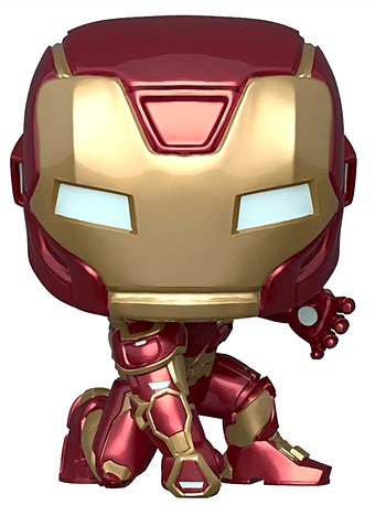 Фигурка Funko POP! Bobble Marvel Avengers Game Iron Man (Stark Tech Suit) фигурка funko pop marvel marvel avengers age of ultron – iron man mark 43 glows in the dark exclusive bobble head 25 см