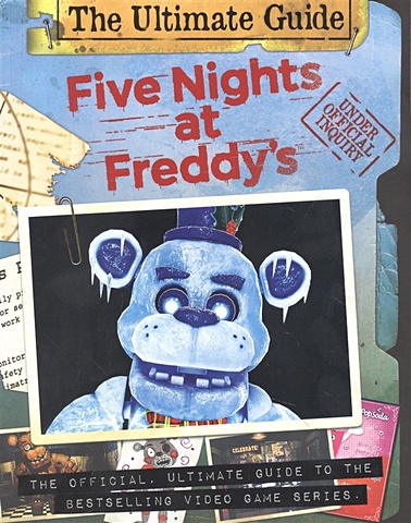 Cawthon Scott Five Nights at Freddys Ultimate Guide cawthon scott friendly face five nights at freddys fazbear frights 10