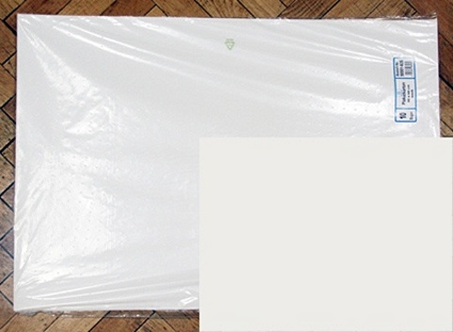 Картон плакатный 48*68см 400г/м белый, WEROLA