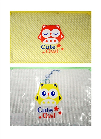 цена Папка на молнии А4 Cute Owl, Languo