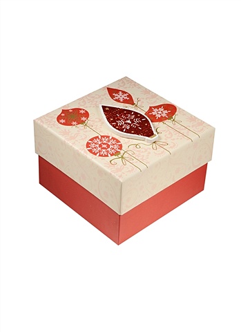 Коробка подарочная Новогодняя гирлянда коробка подарочная новогодняя 15х15х15см в ассортименте