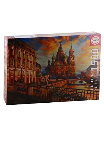 Пазл 1500 деталей Санкт-Петербург пазл step puzzle 1500 элементов санкт петербург город белых ночей в коробке 83078