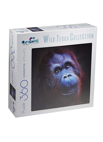 Пазл 360А 2016 год Огненной обезьяны (01891) (475х475) (Wild Terra Collection) (6+) (коробка) пазл origami wild terra collection огненная обезьяна 01891 360 дет