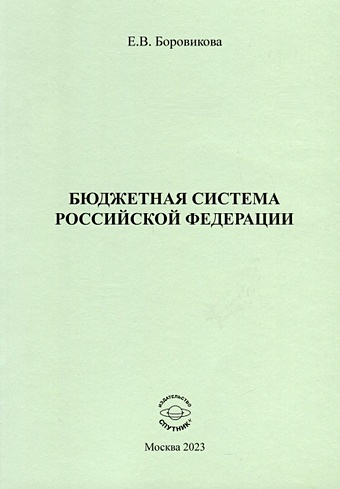 Боровикова Е.В. Бюджетная система Российской Федерации