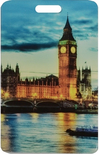 Чехол для карточек London: Вечерний город чехол для карточек любимый город тюмень