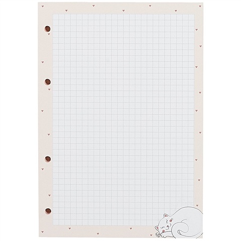 Сменный блок для тетрадей Mur-Mur, 50 листов обложка для тетрадей mur mur кот
