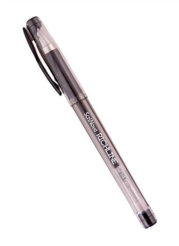 Ручка гелевая чёрная Richline ручка шариковая синяяi neo 0 5мм scrinova