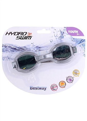 Очки для плавания Ocean Wave Bestway очки для плавания wave crest от 7 лет цвет микс 21049 bestway