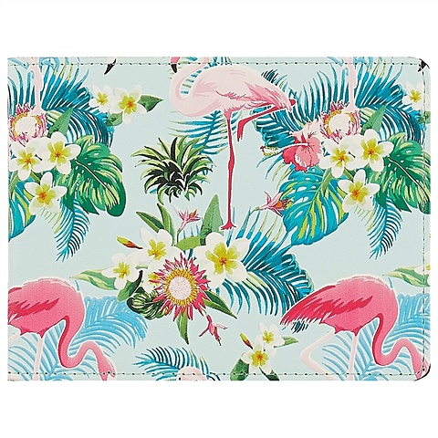 Обложка на зачётную книжку «Flamingo» обложка на зачётную книжку flamingo