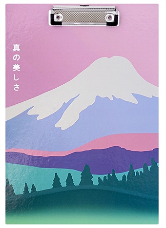 Планшет А4 Гора Фудзи, лам. картон