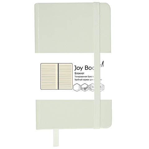 Блокнот Joy Book, А5, 96 листов, белоснежный блокнот joy book а5 96 листов лазурно голубой